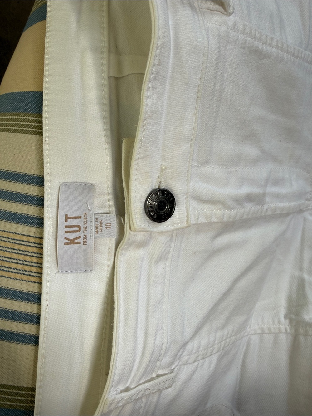 Kut From The Kloth women’s wide leg Jeans in White